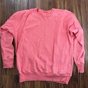 Aerie pink coral sweatshirt